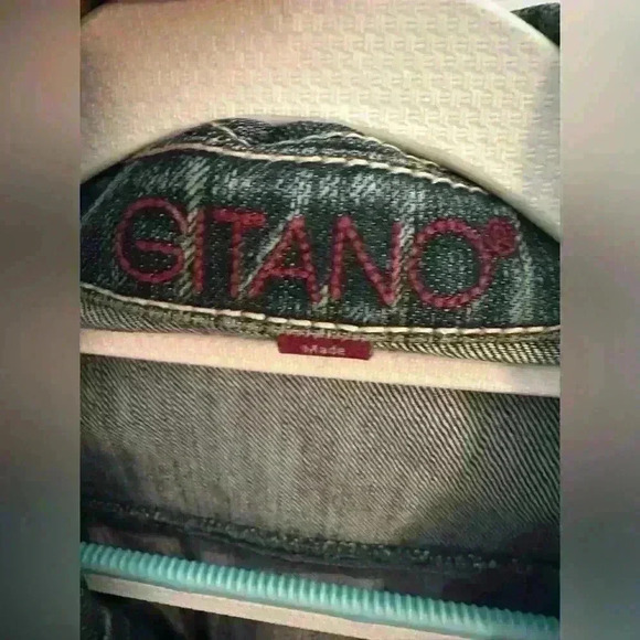 VTG Gitano Women’s 90’s Jean Jacket Blazer. 
Size: XL. Double pockets - Picture 16 of 16